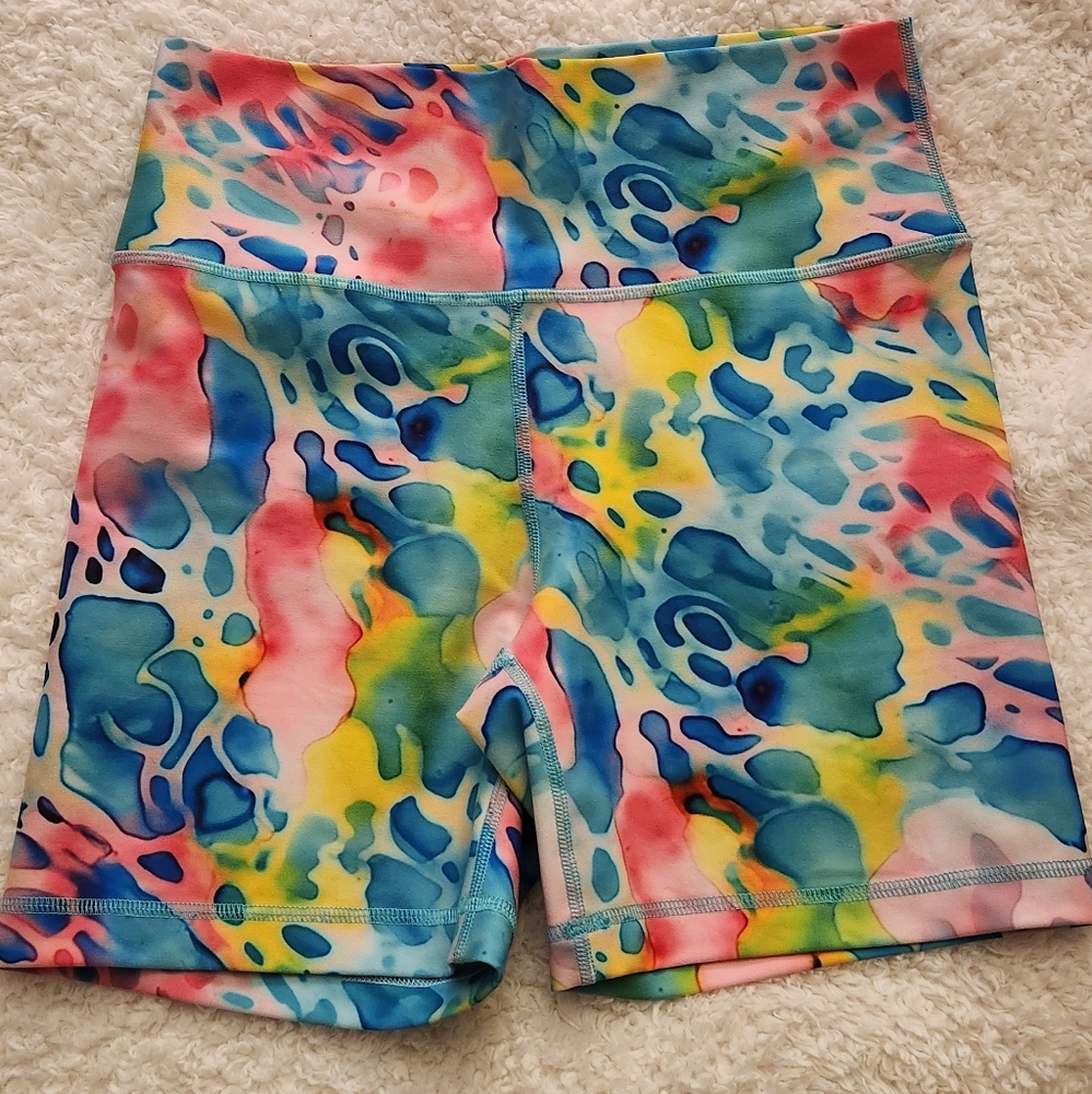 RokTheBox Shorts, Sea Breeze Print, L, 6" Inseam